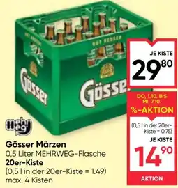 Maximarkt Gösser Märzen Angebot