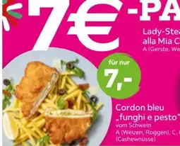 Mömax Cordon bleu "funghi e pesto" Angebot