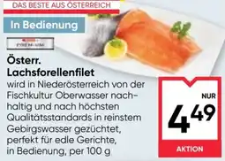 Maximarkt Österr. Lachsforellenfilet Angebot