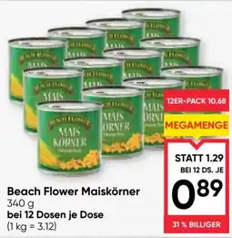 Maximarkt Beach Flower Maiskörner Angebot