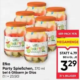 Maximarkt Efko Party Spießchen Angebot