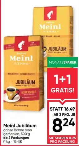 Maximarkt Meinl Jubiläum Angebot