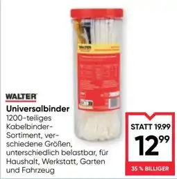 Maximarkt WALTER Universalbinder Angebot