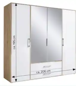 Möbelix Drehtürenschrank Lembo Angebot