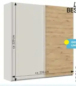 Möbelix Luca Bessoni Schwebetürenschrank Angebot
