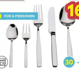 Möbelix James Wood Besteckset Bonnie Angebot