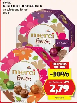 Hofer Merci Lovelies Pralinen Angebot