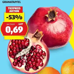 Hofer Granatapfel Angebot