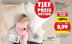 Hofer Novitesse Federpolster Angebot