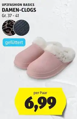 Hofer UP2FASHION BASICS DAMEN-CLOGS Angebot