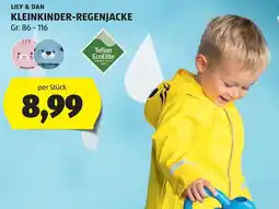 Hofer Lily & Dan Kleinkinder-Regenjacke Angebot