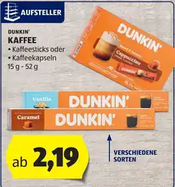 Hofer Dunkin' Kaffee Angebot