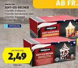 Hofer American Soft Ice Becher Angebot