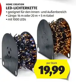 Hofer Home Creation LED-Lichterkette Angebot
