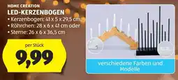 Hofer Home Creation LED-Kerzenbogen Angebot