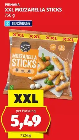 Hofer Primana Mozzarella Sticks Angebot