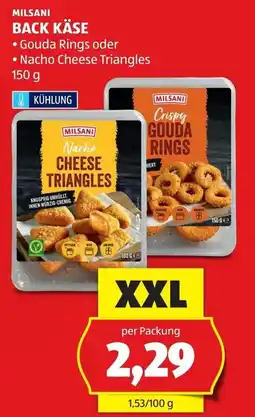 Hofer Milsani Nacho Cheese Triangles Angebot