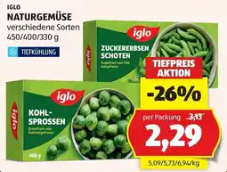 Hofer iglo Kohl-Sprossen Angebot