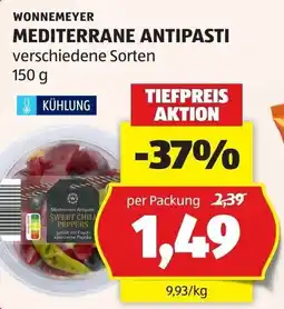 Hofer Wonnemeyer Mediterrane Antipasti Angebot
