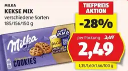 Hofer Milka Kekse Mix Angebot