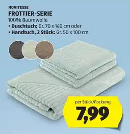 Hofer Novitesse Frottier-Serie Angebot