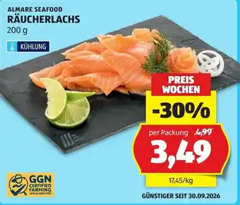 Hofer Almare Seafood Räucherlachs Angebot