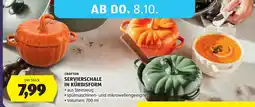 Hofer Crofton Servierschale in Kürbisform Angebot