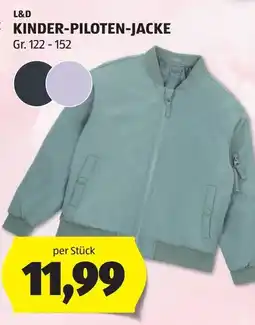 Hofer L&D Kinder-Piloten-Jacke Angebot