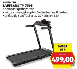 Hofer Christopeit Laufband TM 750S Angebot