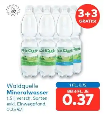 Waldquelle Mineralwasser