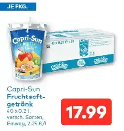T&G Capri-Sun Fruchtsaftgetränk Angebot