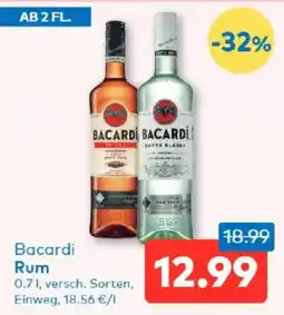 T&G Bacardi Rum Angebot