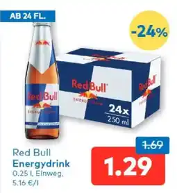 T&G Red Bull Energydrink Angebot