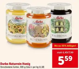 Interspar Darbo Naturrein Honig Angebot