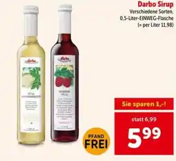 Interspar Darbo Sirup Angebot
