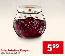 Interspar Darbo Preiselbeer Kompott Angebot