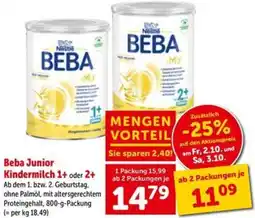Interspar Beba Junior Kindermilch Angebot