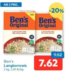T&G Ben's Langkornreis Angebot