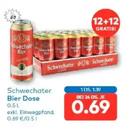 T&G Schwechater Bier Dose Angebot