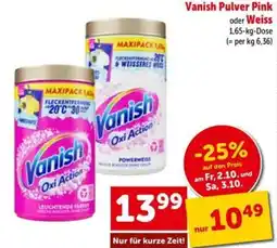 Interspar Vanish Pulver Pink Angebot