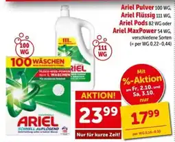 Interspar Ariel Angebot