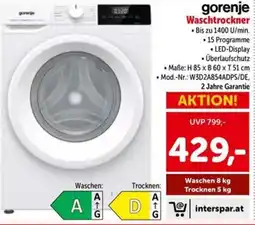 Interspar gorenje Waschtrockner Angebot