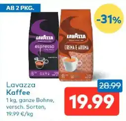 T&G Lavazza Kaffee Angebot