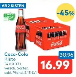 T&G Coca-Cola Kiste Angebot