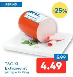 T&G T&G XL Extrawurst Angebot