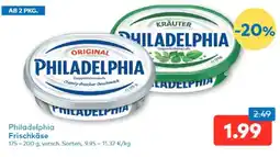 T&G Philadelphia Frischkäse Angebot
