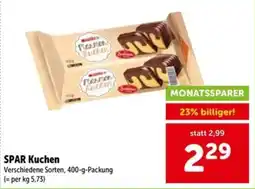 Interspar SPAR Kuchen Angebot