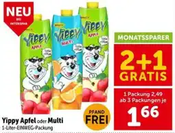 Interspar Yippy Apfel oder Multi Angebot