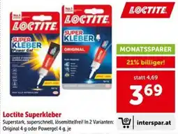Interspar Loctite Superkleber Angebot