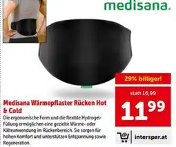 Interspar Medisana Wärmepflaster Rücken Hot & Cold Angebot